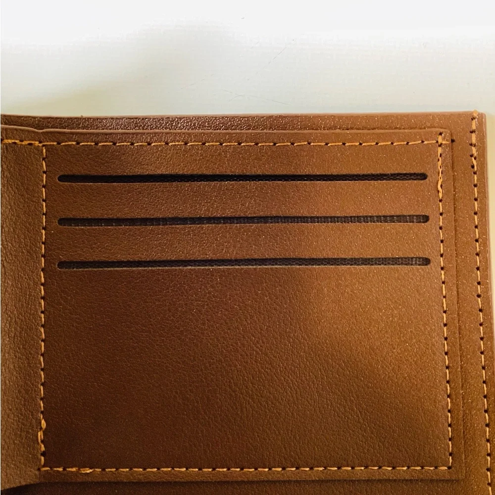 Fashion Leather Men Wallet - In the shade Brown - Pick Color ~ Black or Brown